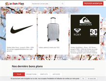 Tablet Screenshot of le-bon-plan.com